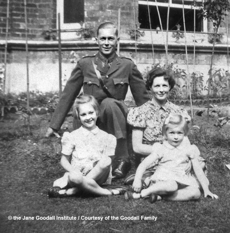 La familia de Jane Goodall